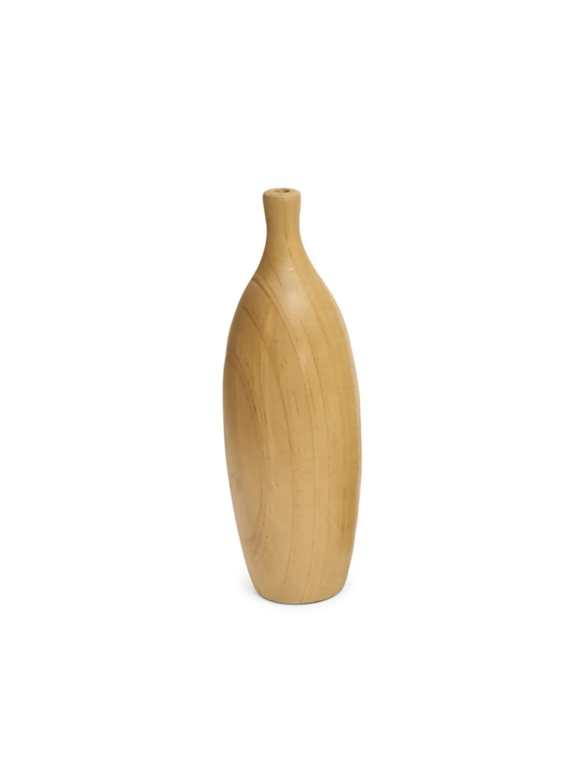 Kit Vaso Decorativo em Madeira 