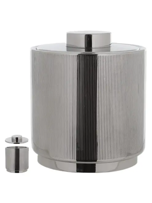 Balde de Gelo Aço Inox Canelado