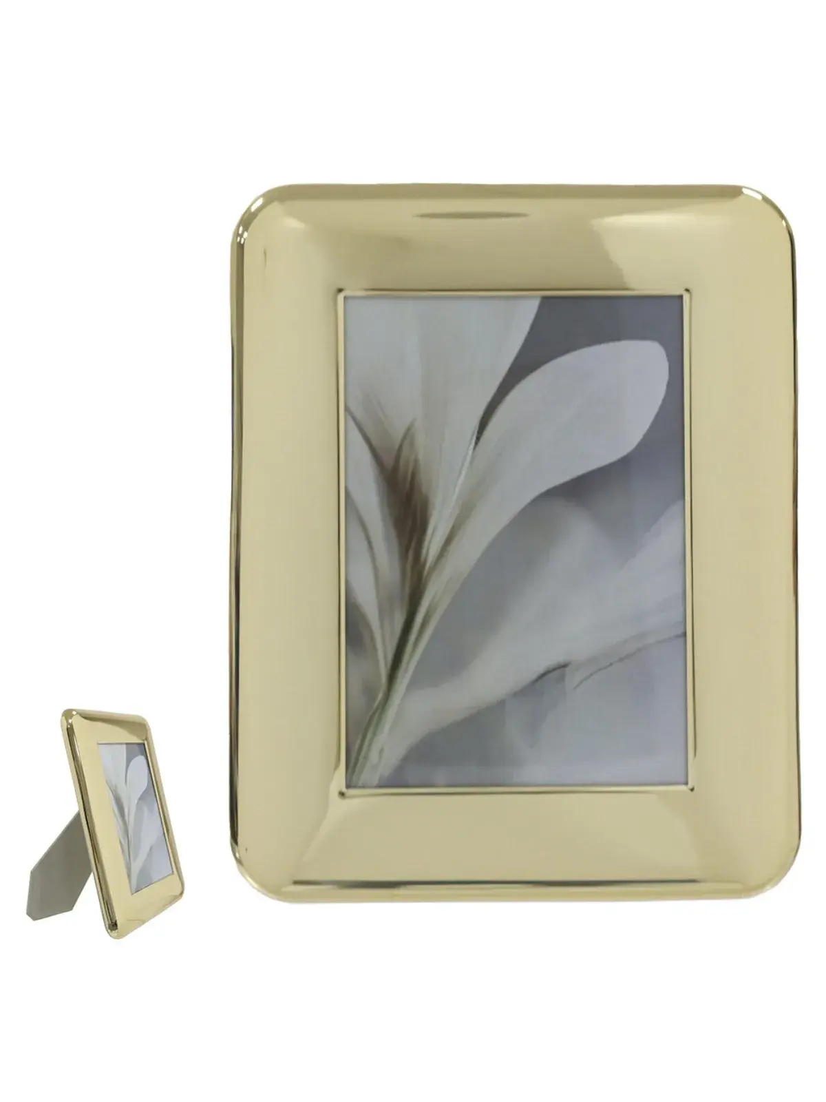 Porta Retrato Metal Infinity Dourado