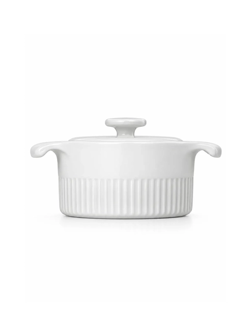 Cocotte em Porcelana - 10 cm Branco