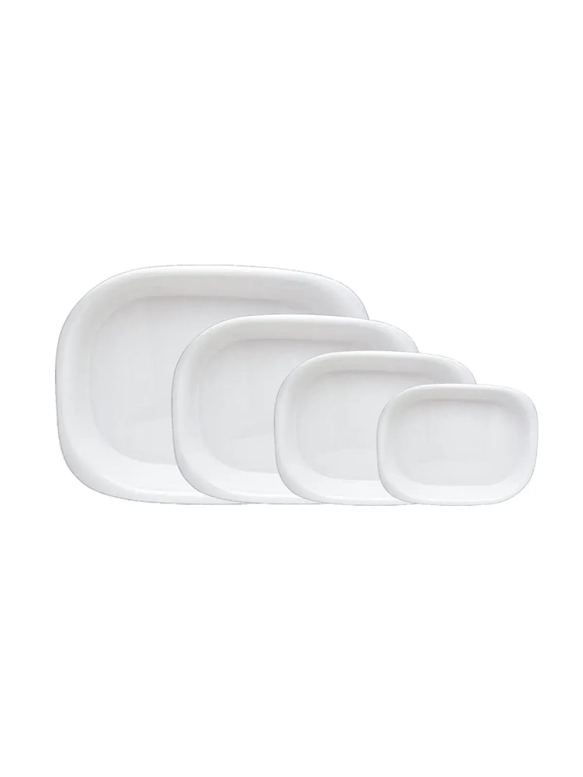 Kit Refratário em Porcelana - Assar e Servir Branco