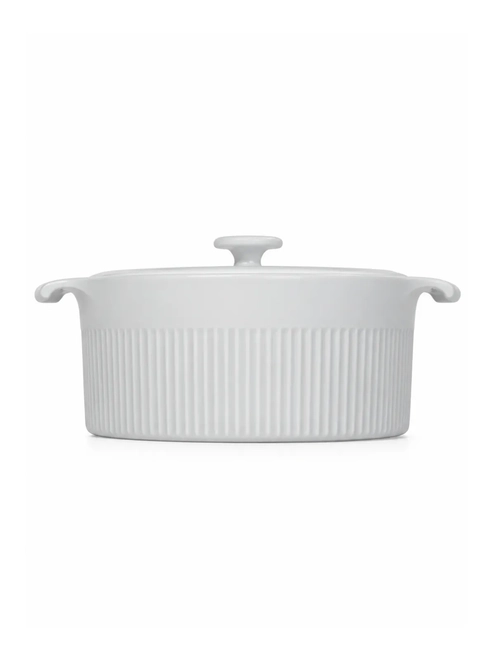 Cocotte em Porcelana - 22 cm Branco
