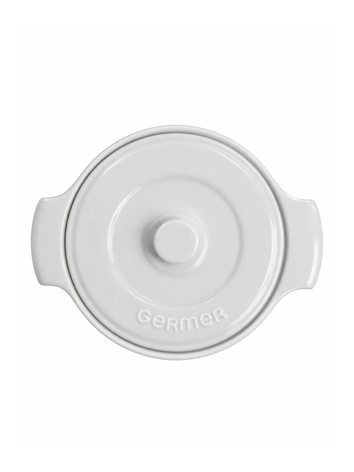 Cocotte em Porcelana - 22 cm Branco