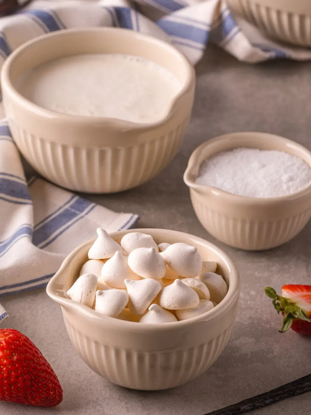 Medidor em Porcelana - Assar e Servir Branco