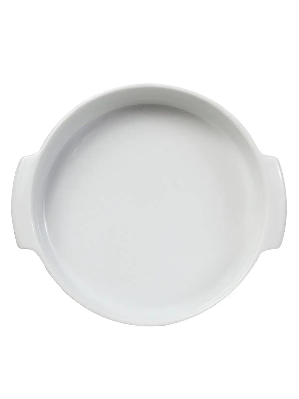 Forma Redonda em Porcelana Branco