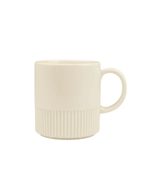 Caneca em Porcelana - Assar e Servir Marfim