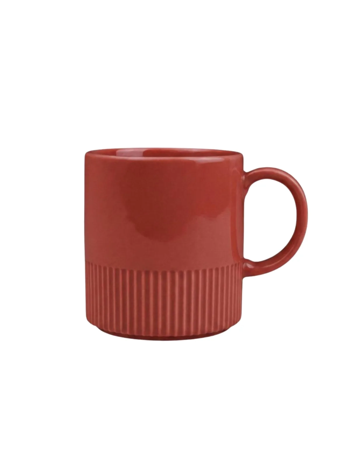 Caneca em Porcelana - Assar e Servir Vermelho
