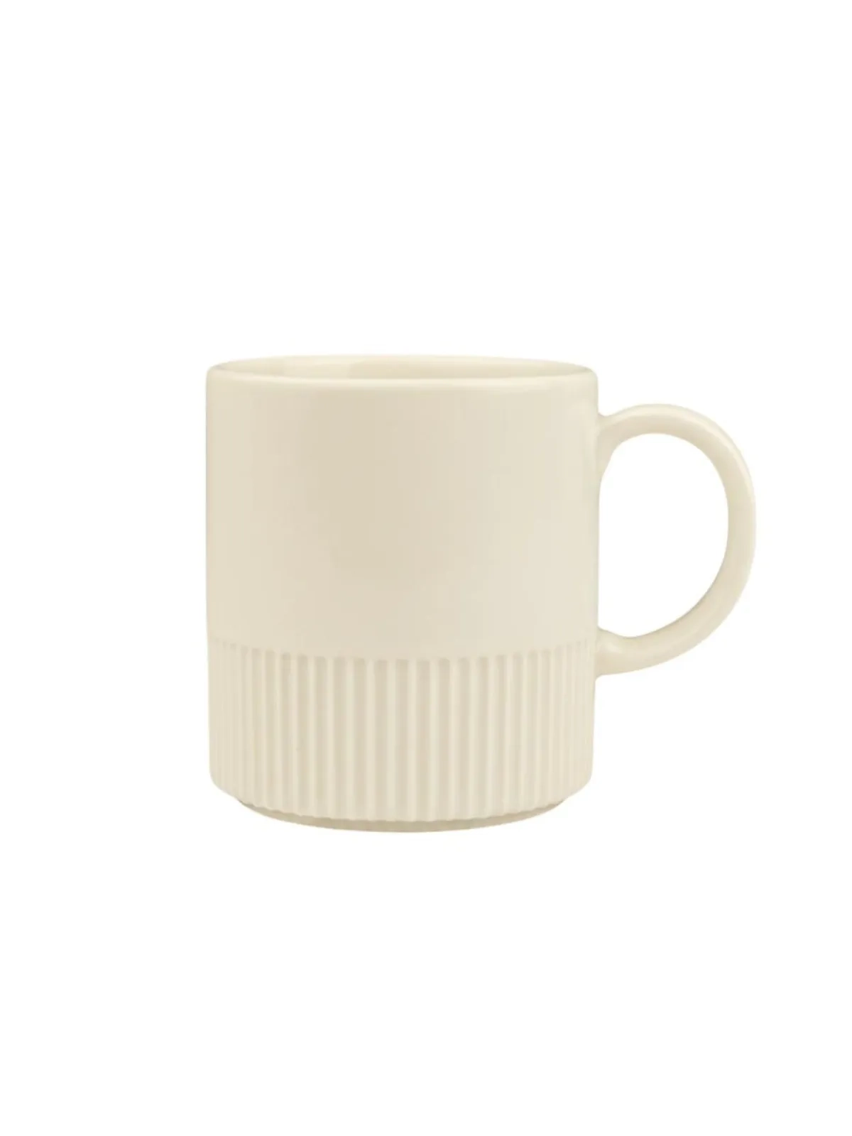 Caneca em Porcelana - Assar e Servir Marfim