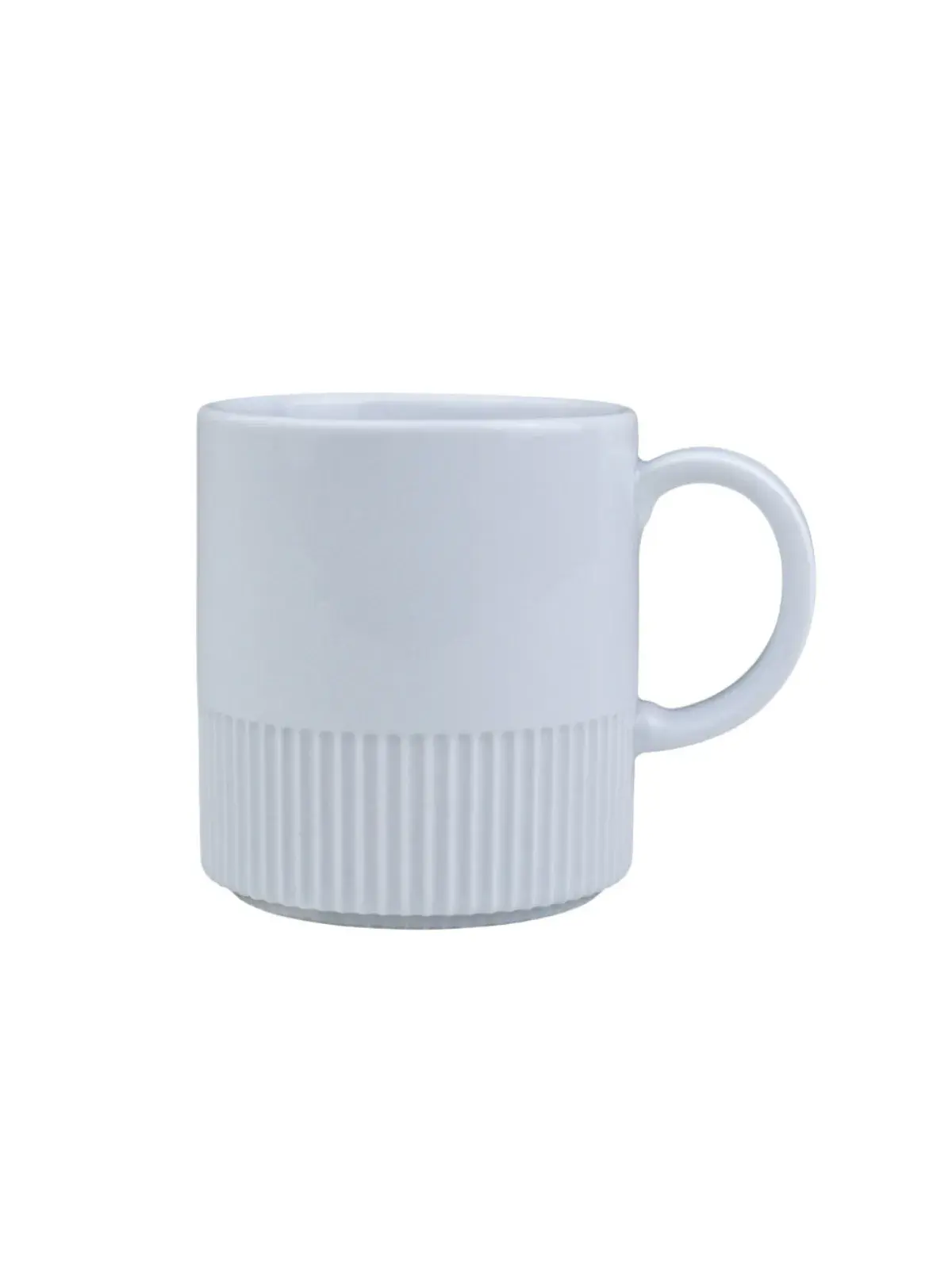 Caneca em Porcelana - Assar e Servir Branco