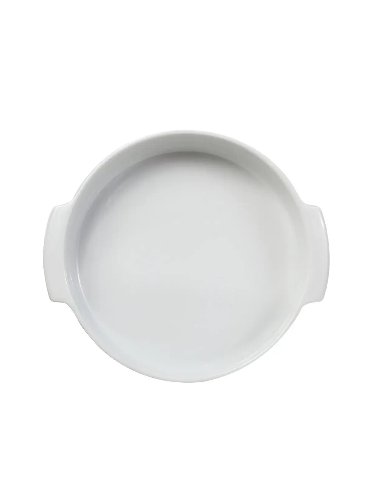 Forma Redonda em Porcelana Branco