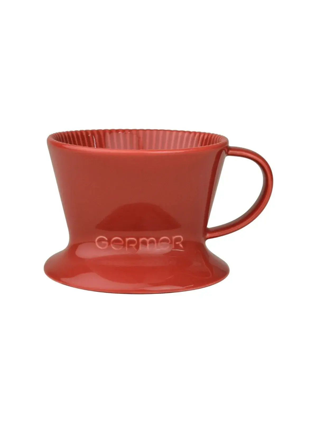 Suporte para Filtro 100 em Porcelana Vermelho