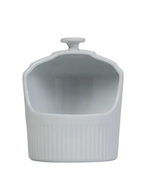 Pote de Sal em Porcelana - Assar e Servir