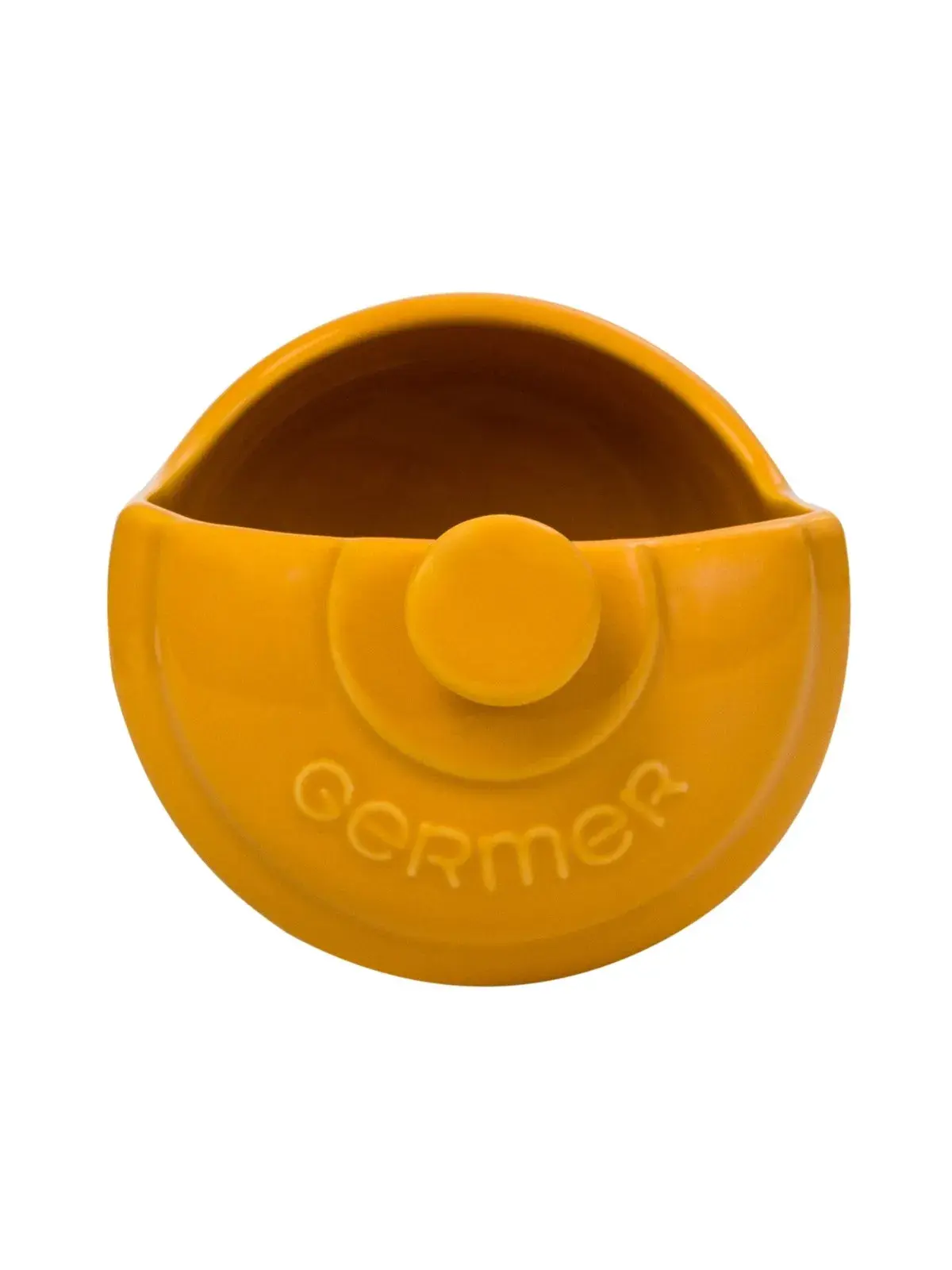 Pote de Sal em Porcelana - Assar e Servir Amarelo