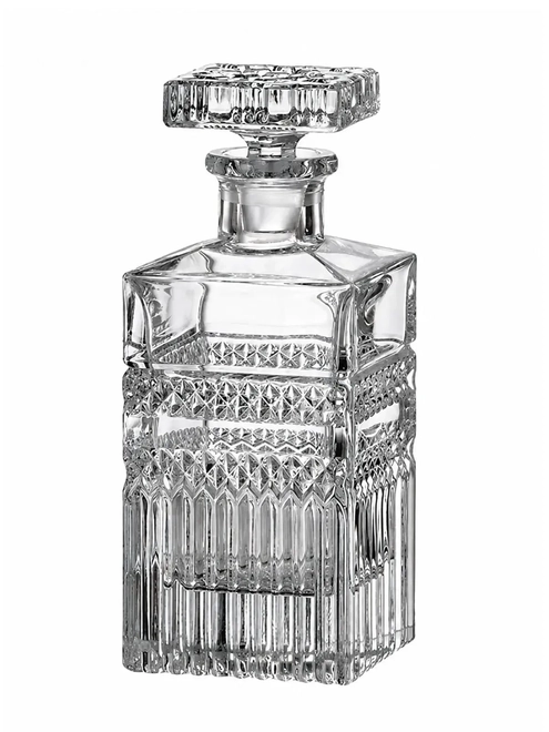 Garrafa para Whisky Diana em Cristal
