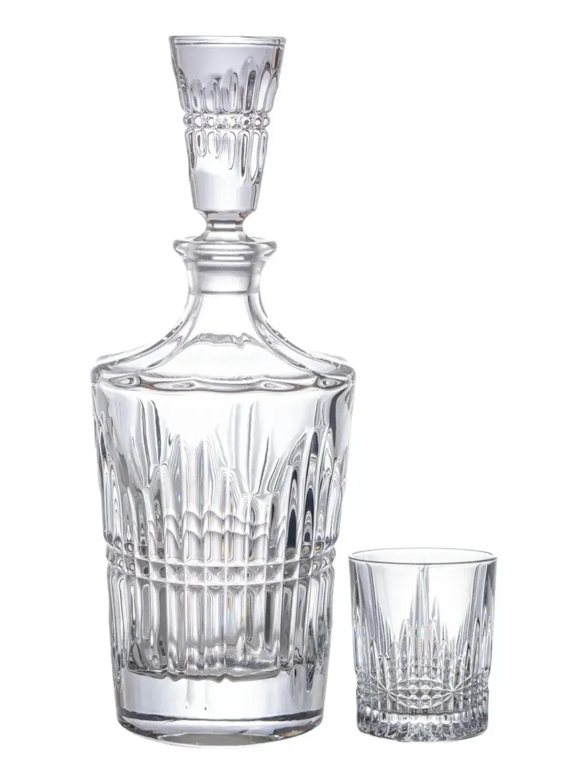 Jogo para Whisky Vincent 7 peças em Cristal 850ml+6x300ml