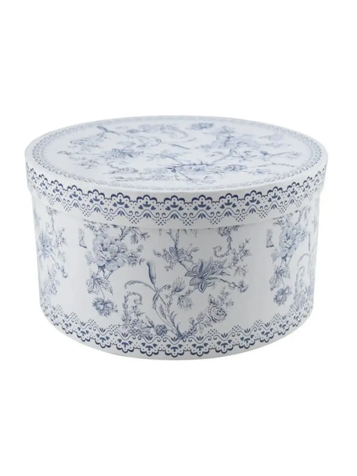 Bule de Chá Hortênsia em New Bone China Azul