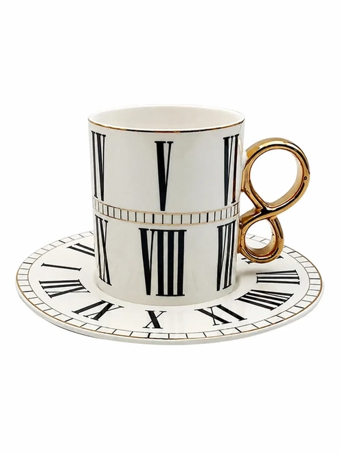 Jogo de 8 peças para Café Accord em New Bone China - 100ml