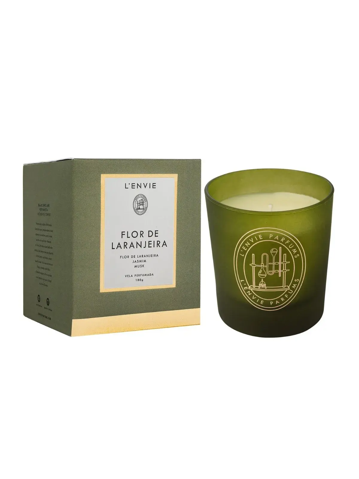 Vela Perfumada Lenvie Flor 210g 