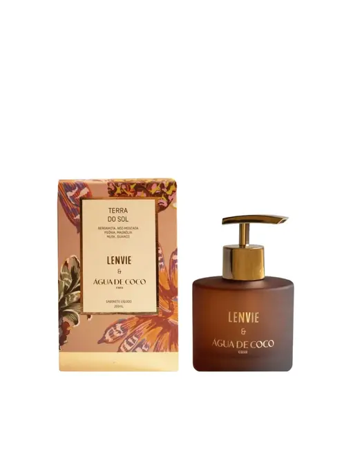 Sabonete Líquido Lenvie Terra de Sol 200ml