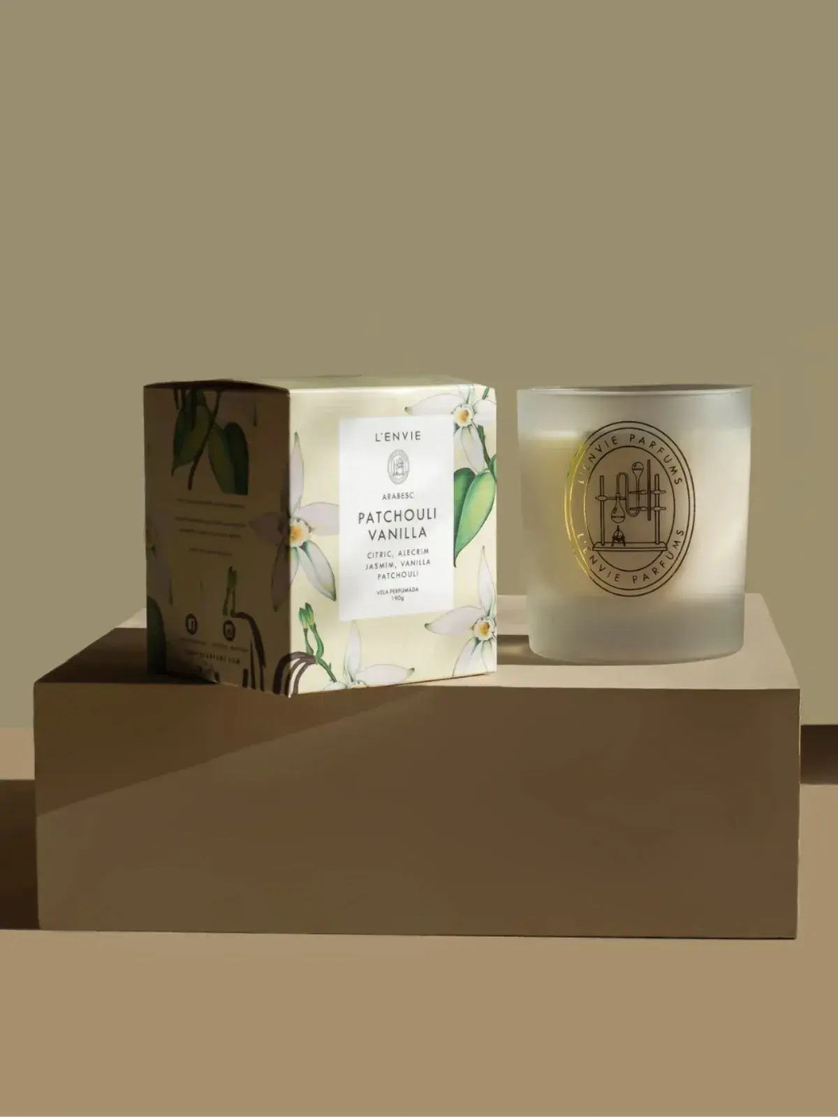 Vela Perfumada Lenvie Patchouli 210g 