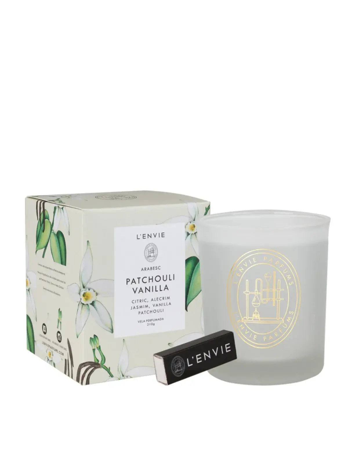 Vela Perfumada Lenvie Patchouli 210g 