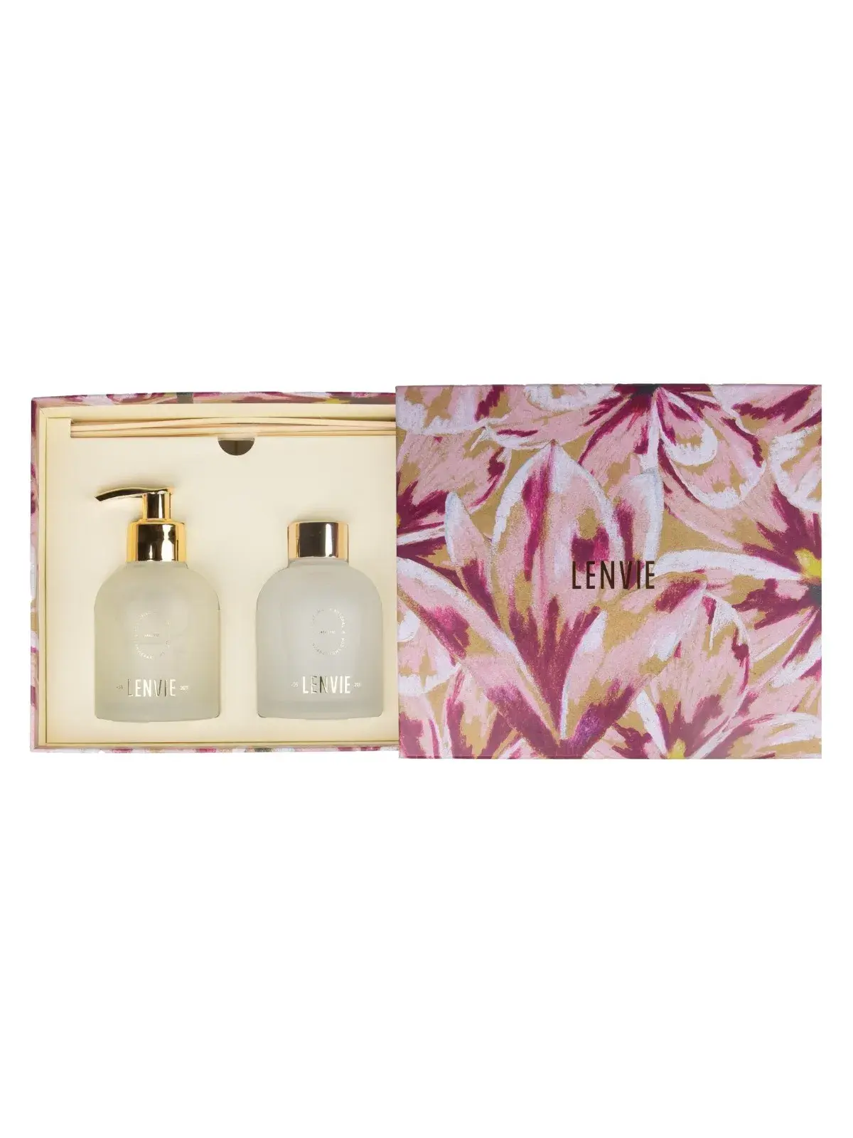 Kit Difusor e Sabonete Líquido Lenvie Magnólia 150ml 