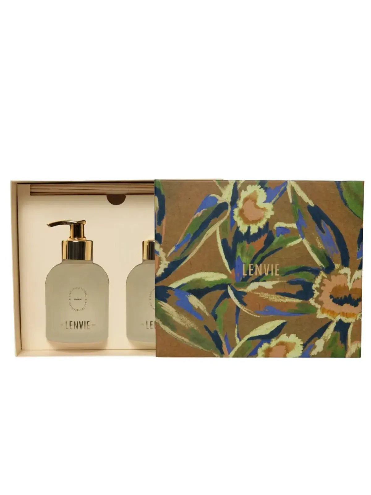 Kit Difusor e Sabonete Líquido Lenvie Patchouli 150ml 
