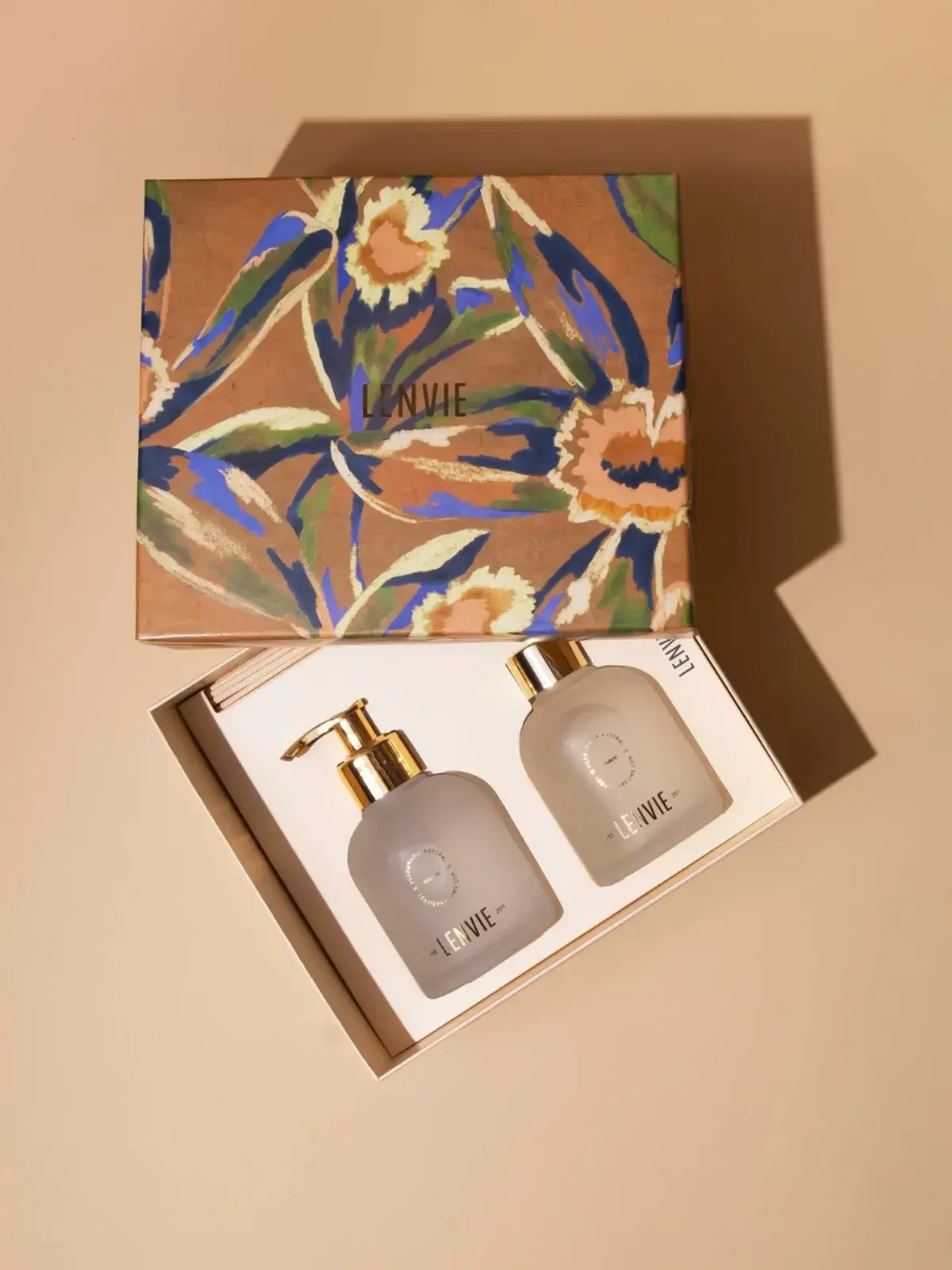 Kit Difusor e Sabonete Líquido Lenvie Patchouli 150ml 