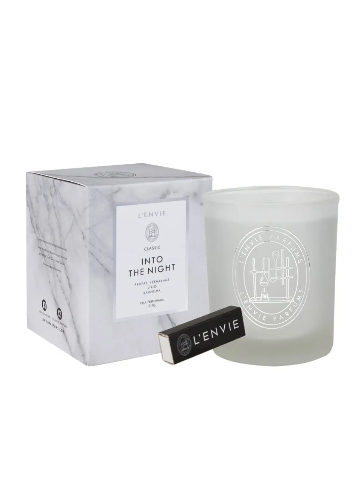 Vela Perfumada Lenvie Into the Night 210g 