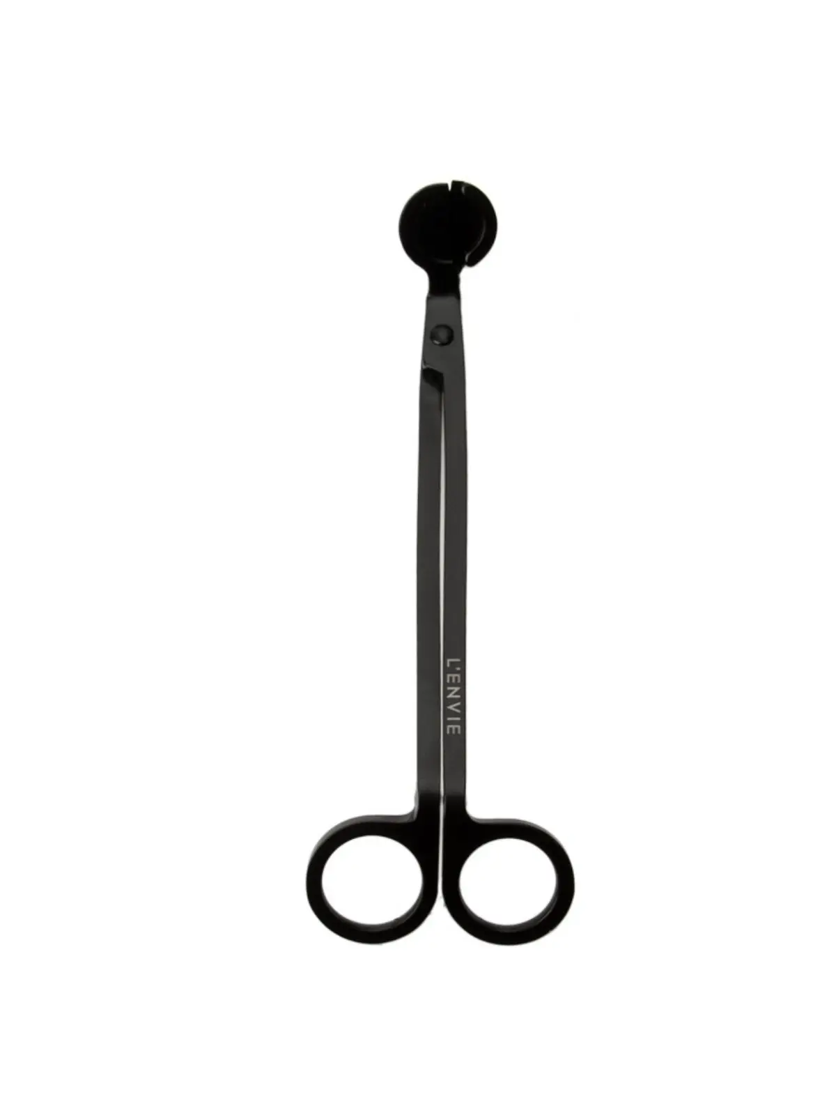Abafador e Aparador de Vela Metálico Lenvie Preto 