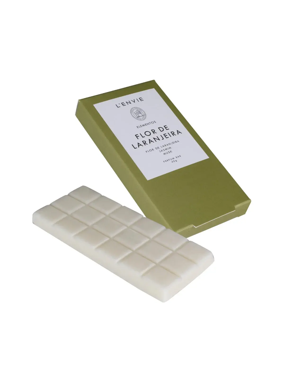 Kit Difursor Elétrico e Perfume em Barra Lenvie Flor de Laranjeira 