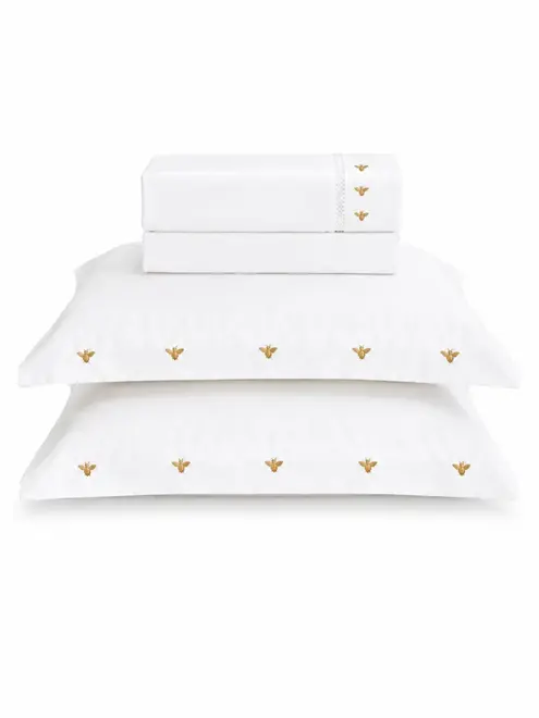 Jogo de Cama Queen Abeille 100% Algodão Cetim 600 fios