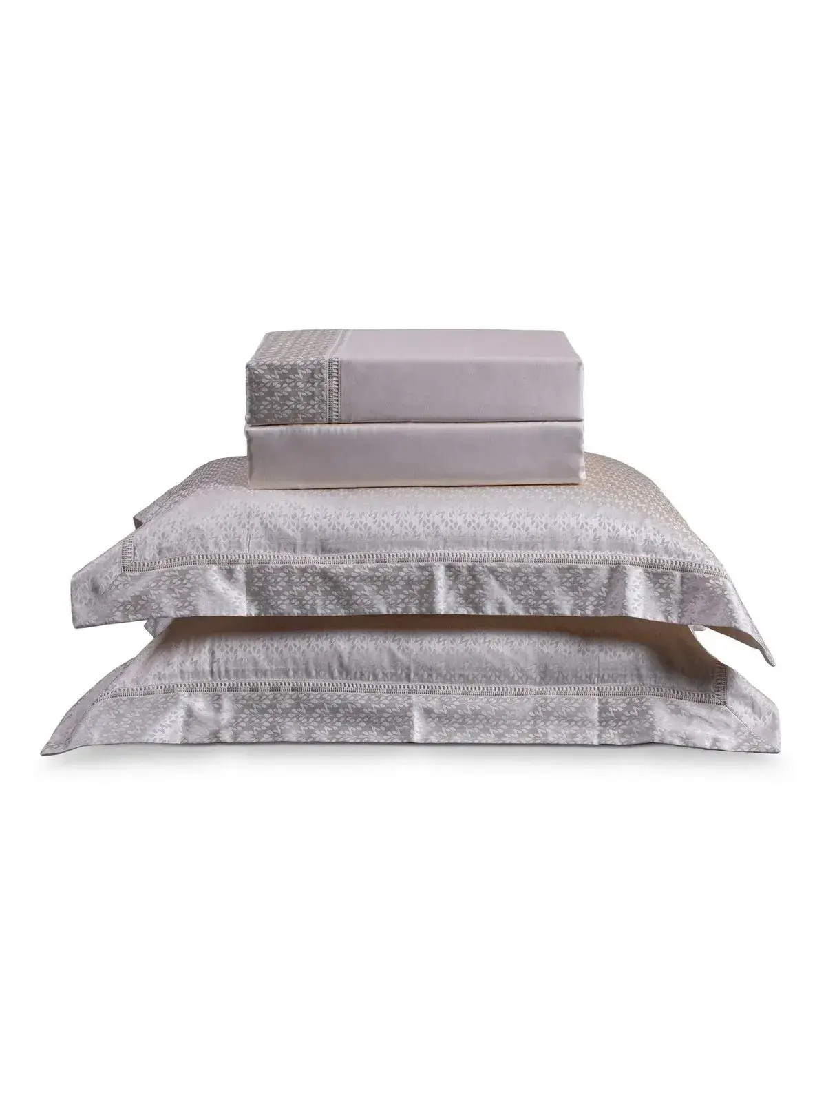 Jogo de Cama Queen Riflesso 100% Algodao Cetim 400 fios Bege