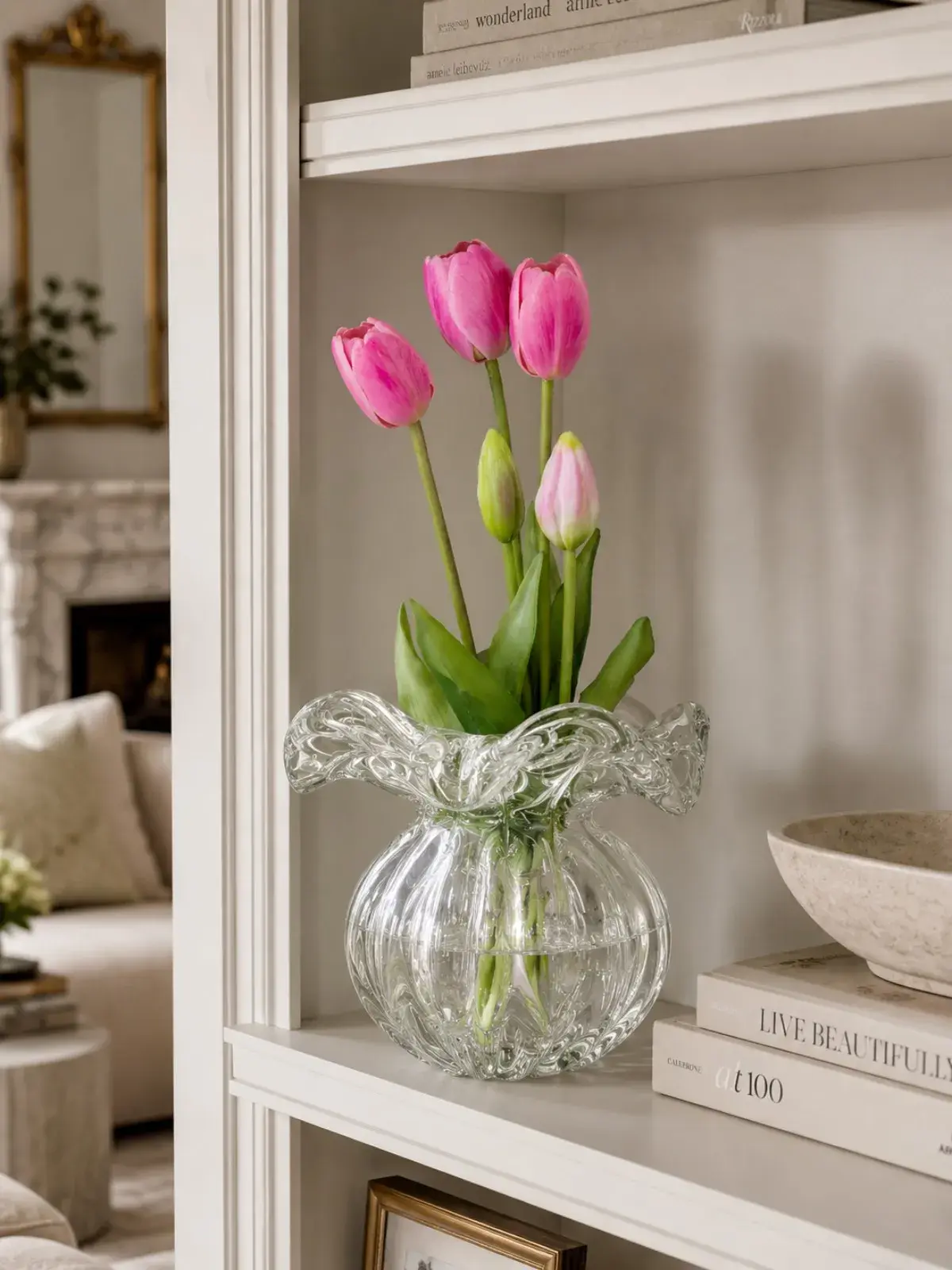Ramalhete Tulipa Toque Real Pink