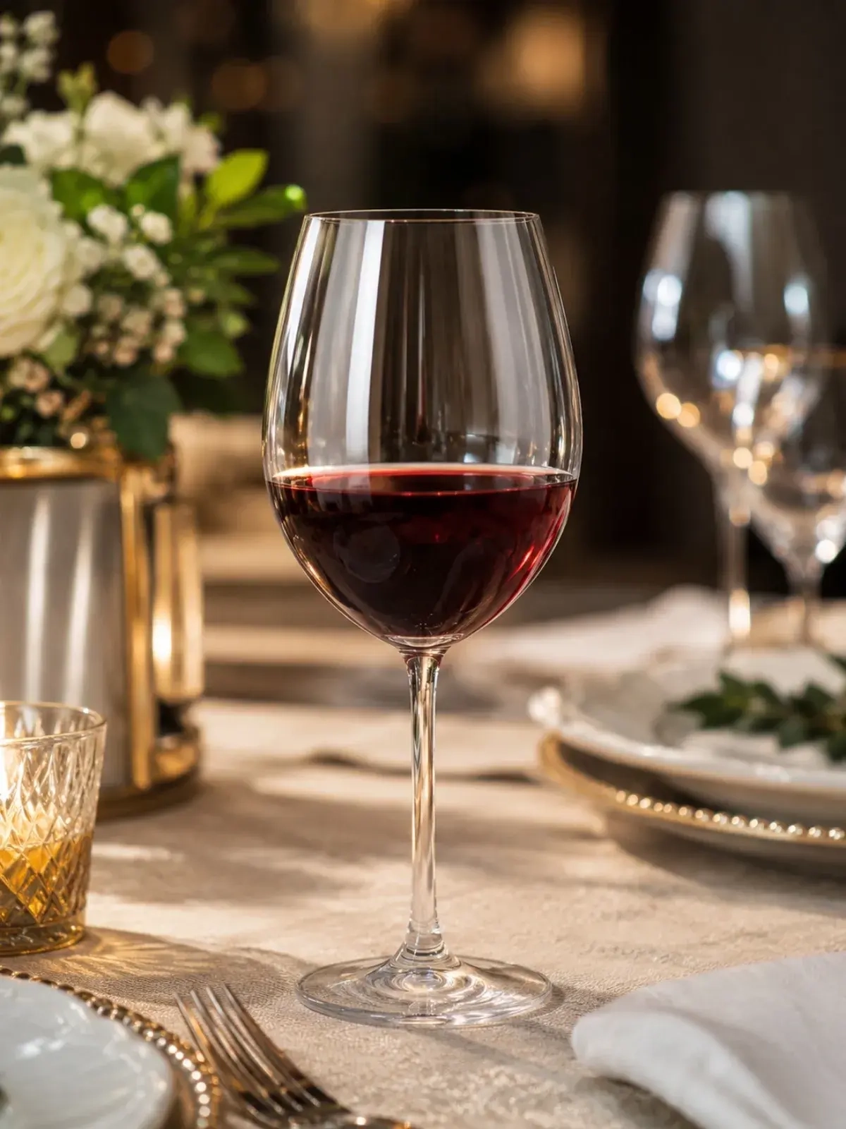 Jogo 6 Taças de Vinho Tinto Gastro/Colibri em Cristal Ecológico Bohemia 450ml