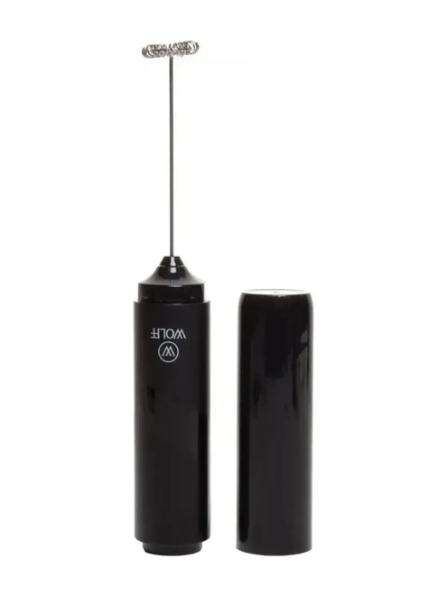 Mini Mixer a Pilha em Inox Preto