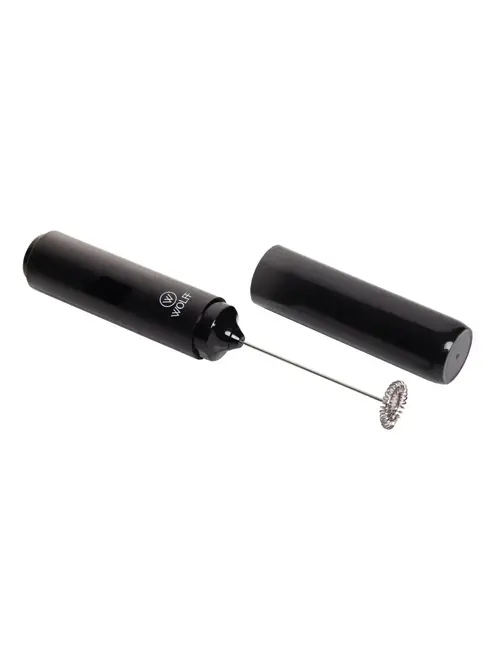 Mini Mixer a Pilha em Inox Preto