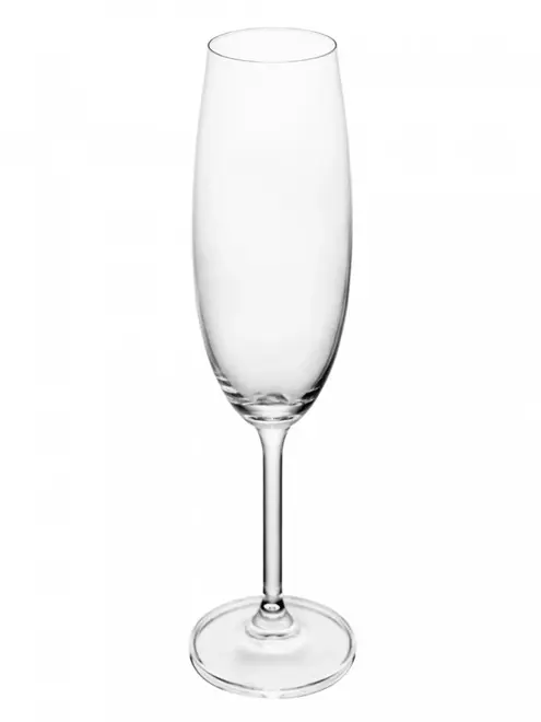 Jogo 6 Taças de Champagne Gastro/Colibri em Cristal Ecológico Bohemia