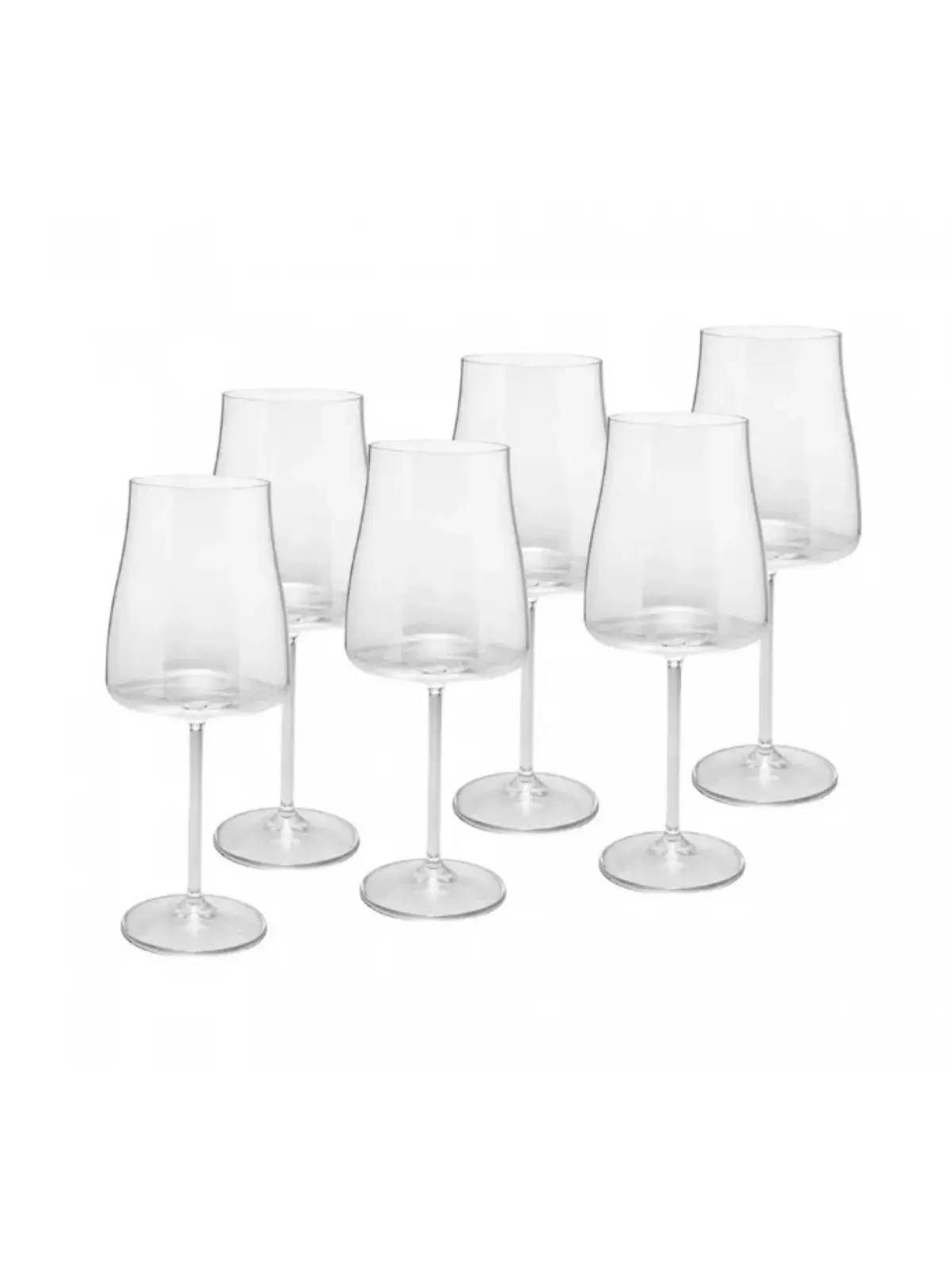 Jogo 6 Taças de Vinho Alex em Cristal Ecológico Bohemia 600ml