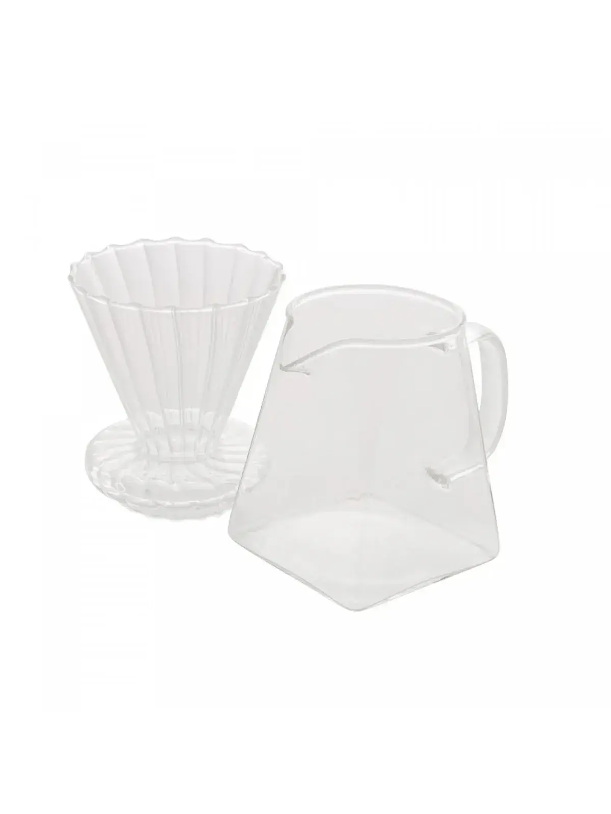 Cafeteira com Suporte para Filtro em Vidro Borossilicato 