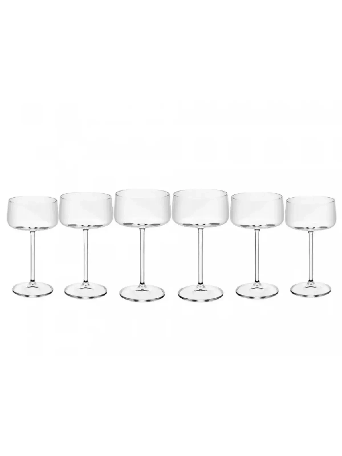 Jogo 6 Taças Coupe Alex em Cristal Ecológico Bohemia 220ml