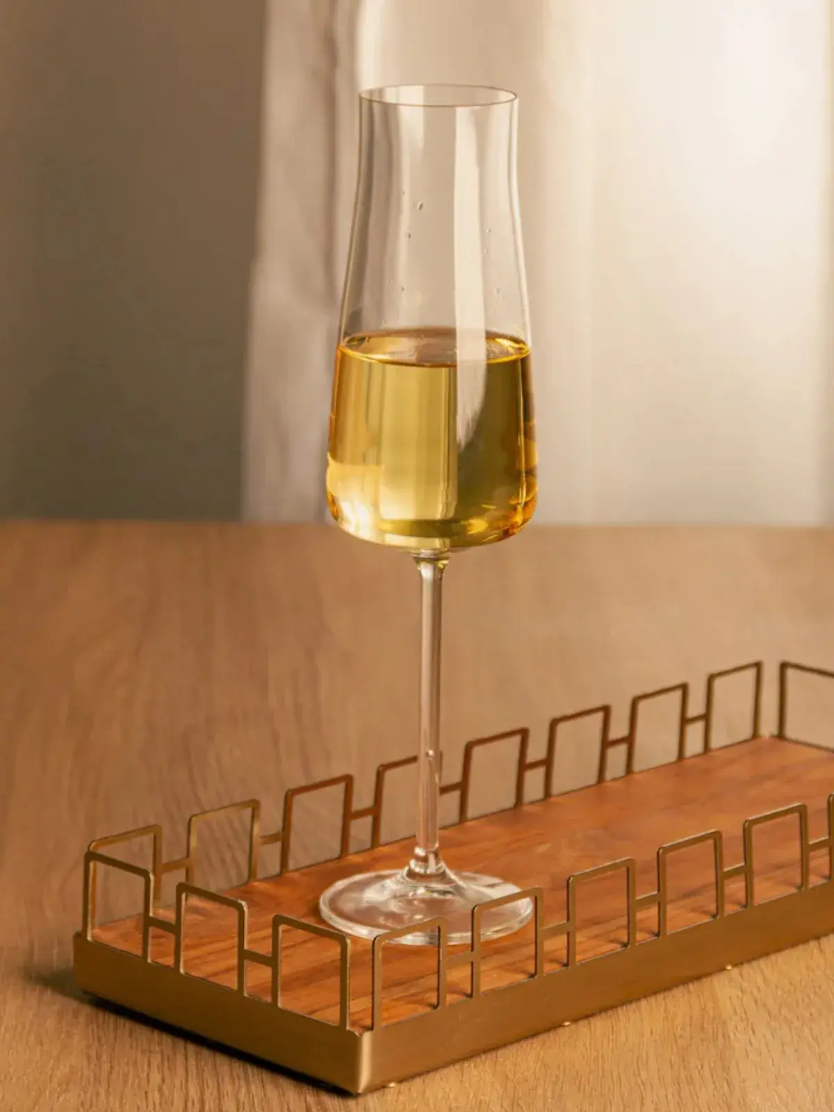 Jogo 6 Taças de Champagne Alex em Cristal Ecológico Bohemia 210ml
