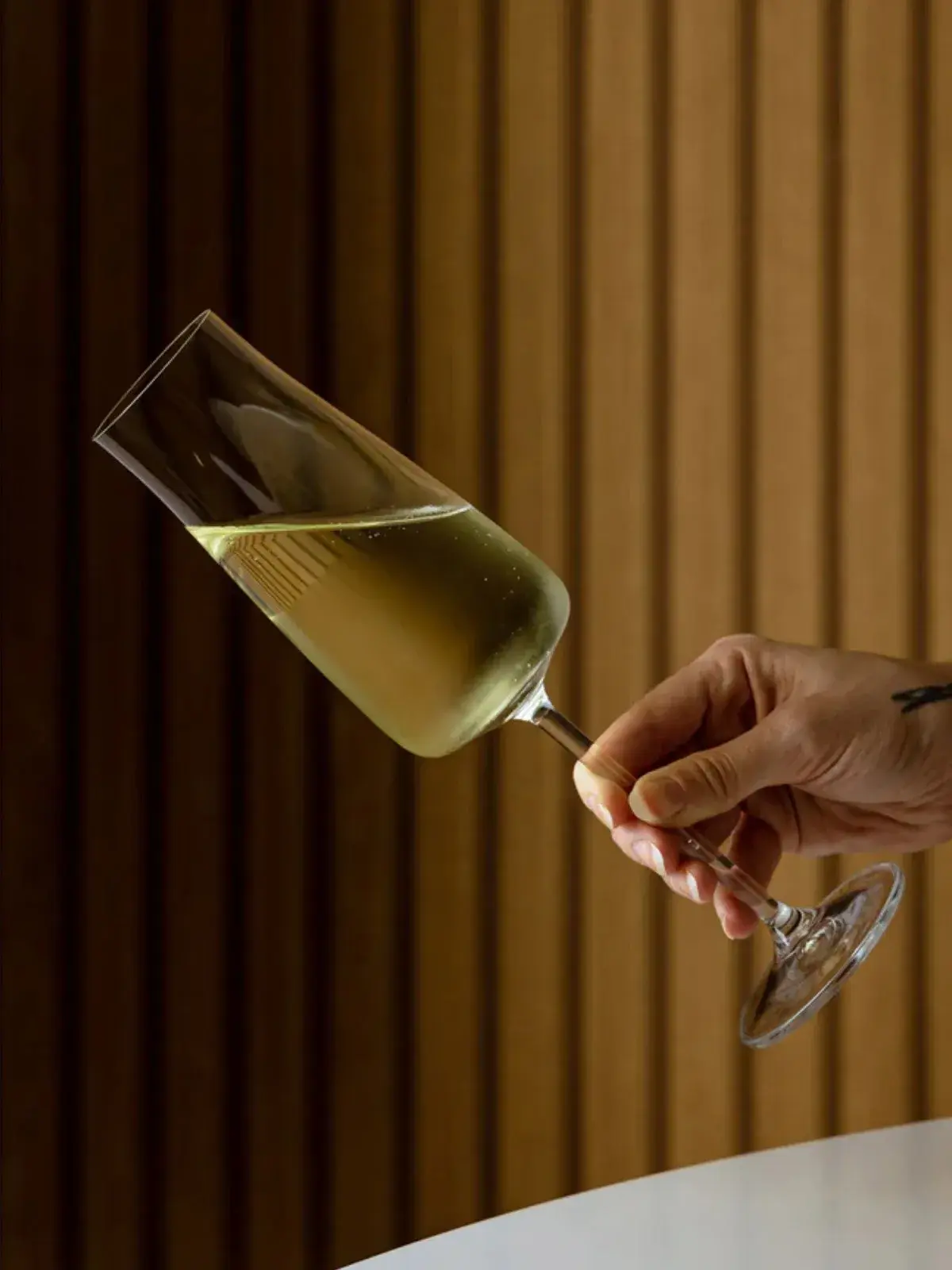 Jogo 6 Taças de Champagne Alex em Cristal Ecológico Bohemia 210ml