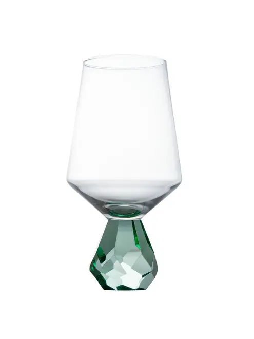Taça com Base Diamond Lapidada
