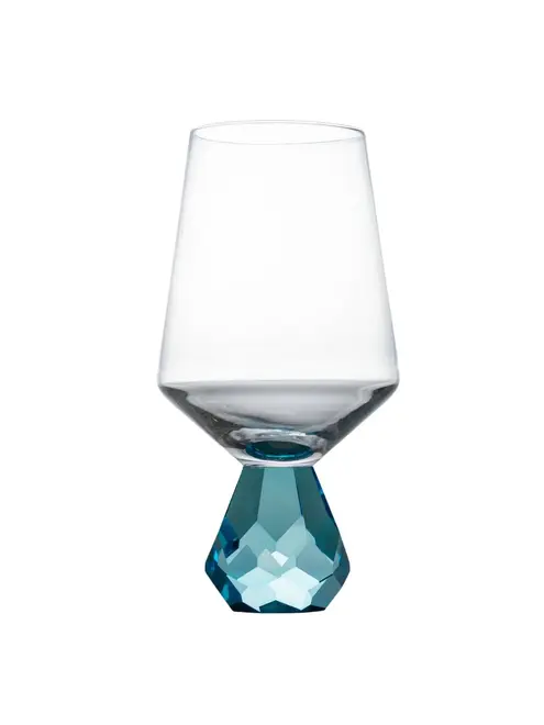 Taça com Base Diamond Lapidada