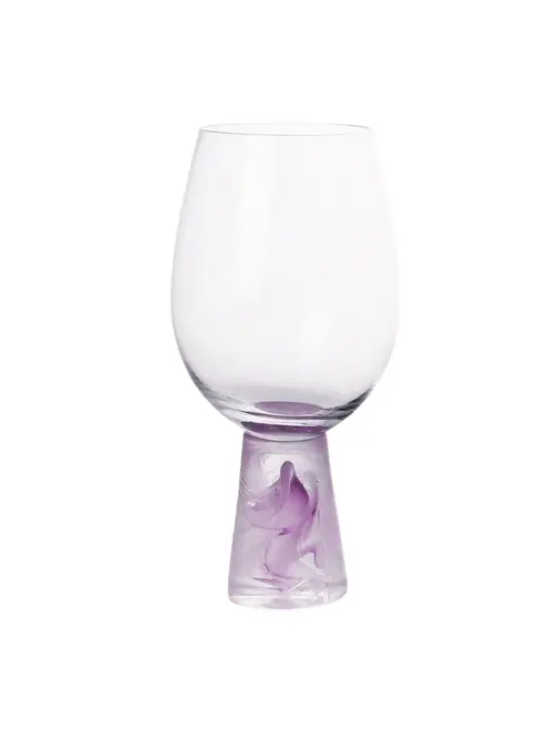 Taça de Vidro com Base Contemporânea