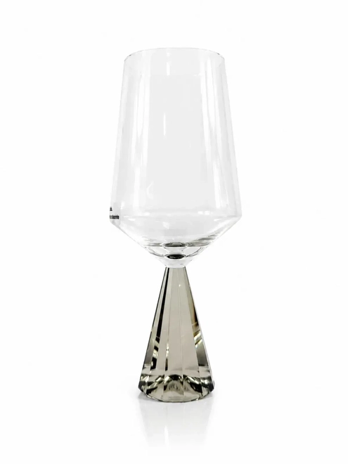 Taça Vinho Tinto Base Geométrica