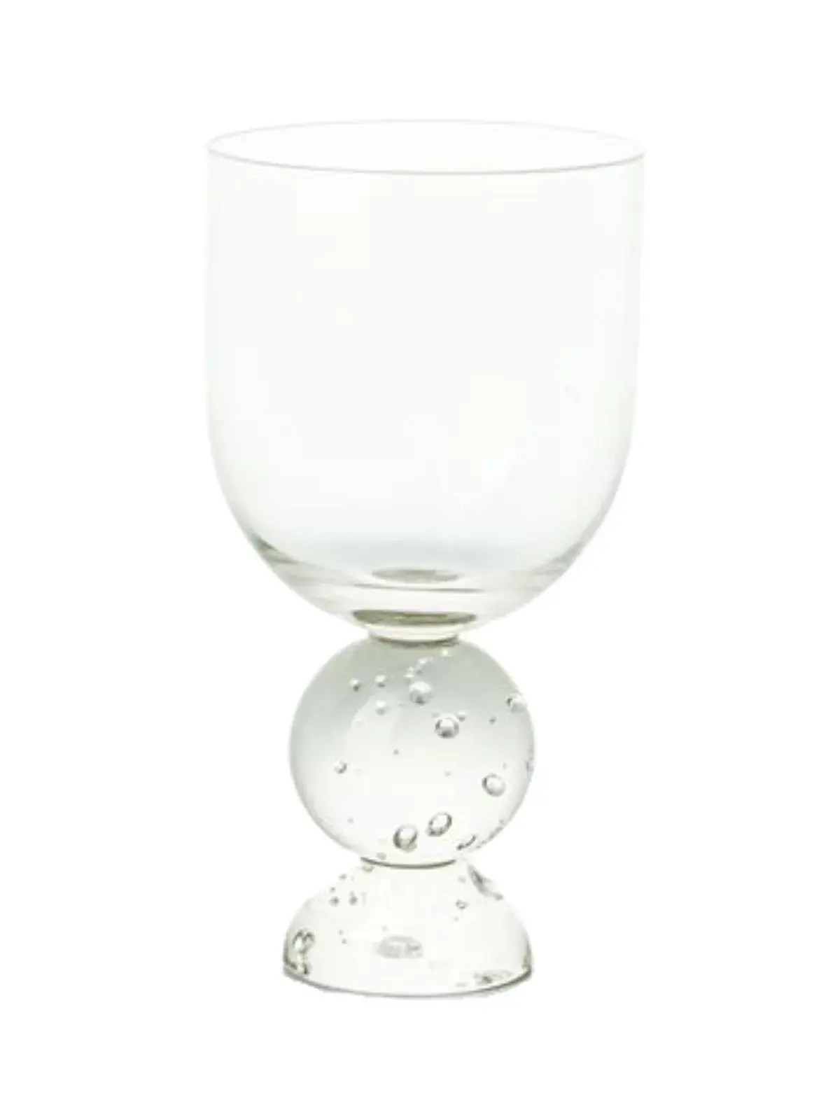Taça com Base Esfera Bubble Violeta