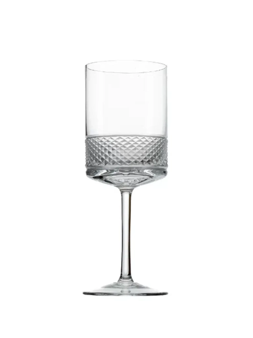 Jogo de 6 Taças para Vinho Tinto em Cristal 24% PbO Mozart por Frederico Strauss