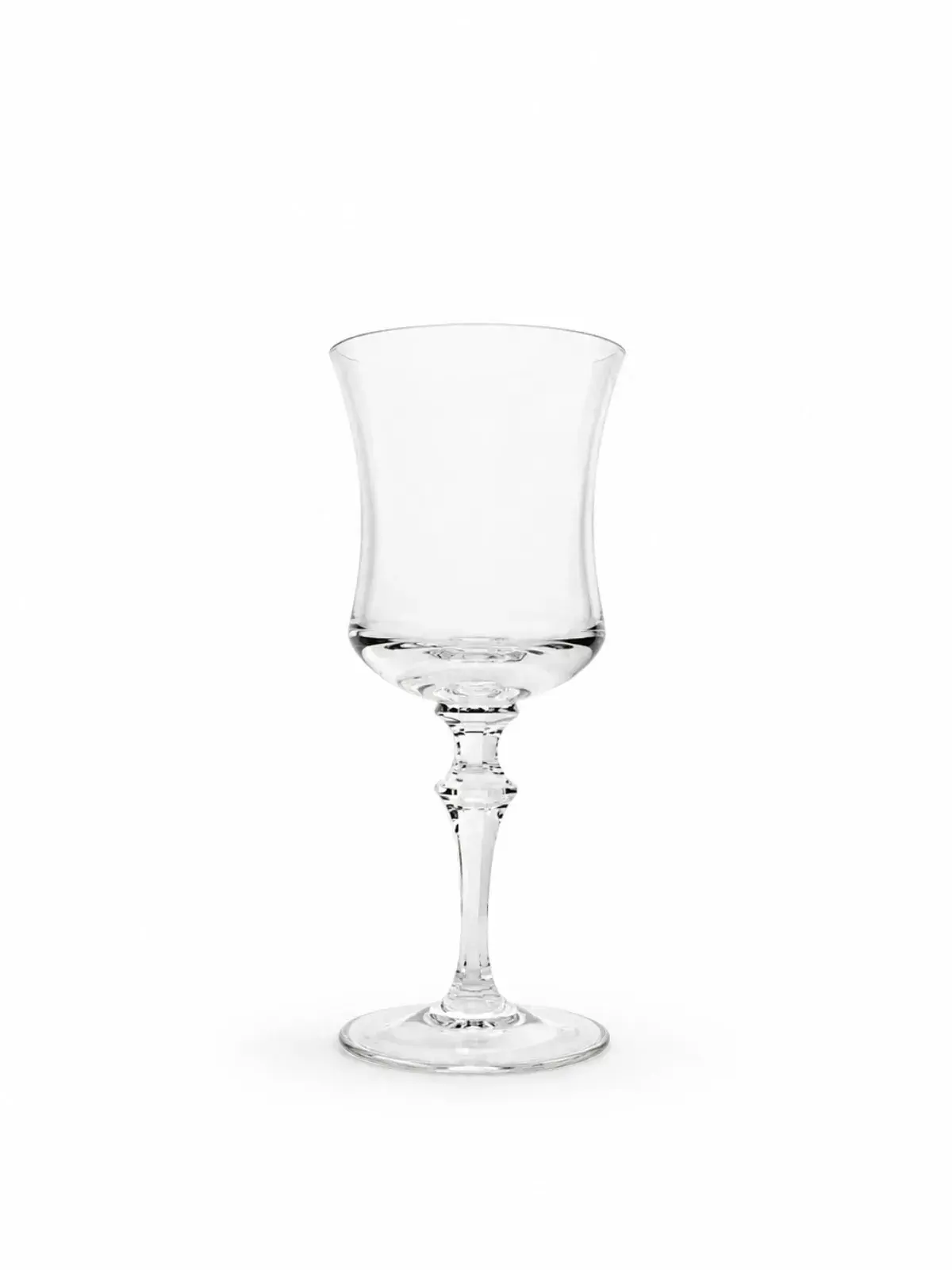 Jogo de 6 Taças para Agua Linha Flauta em Cristal 24% PbO Mozart por Frederico Strauss 360ml